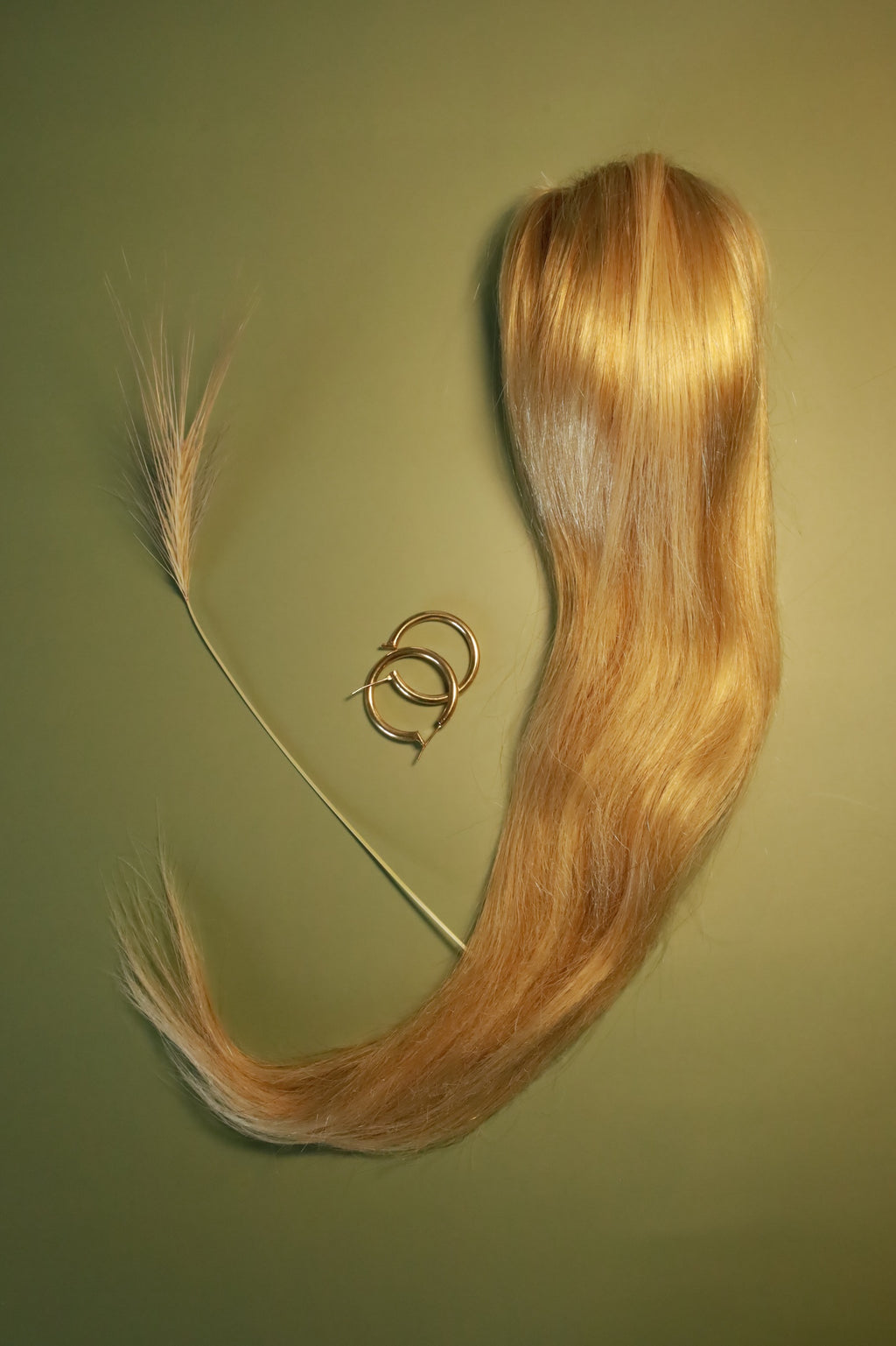 Ponytail blond 30 cm