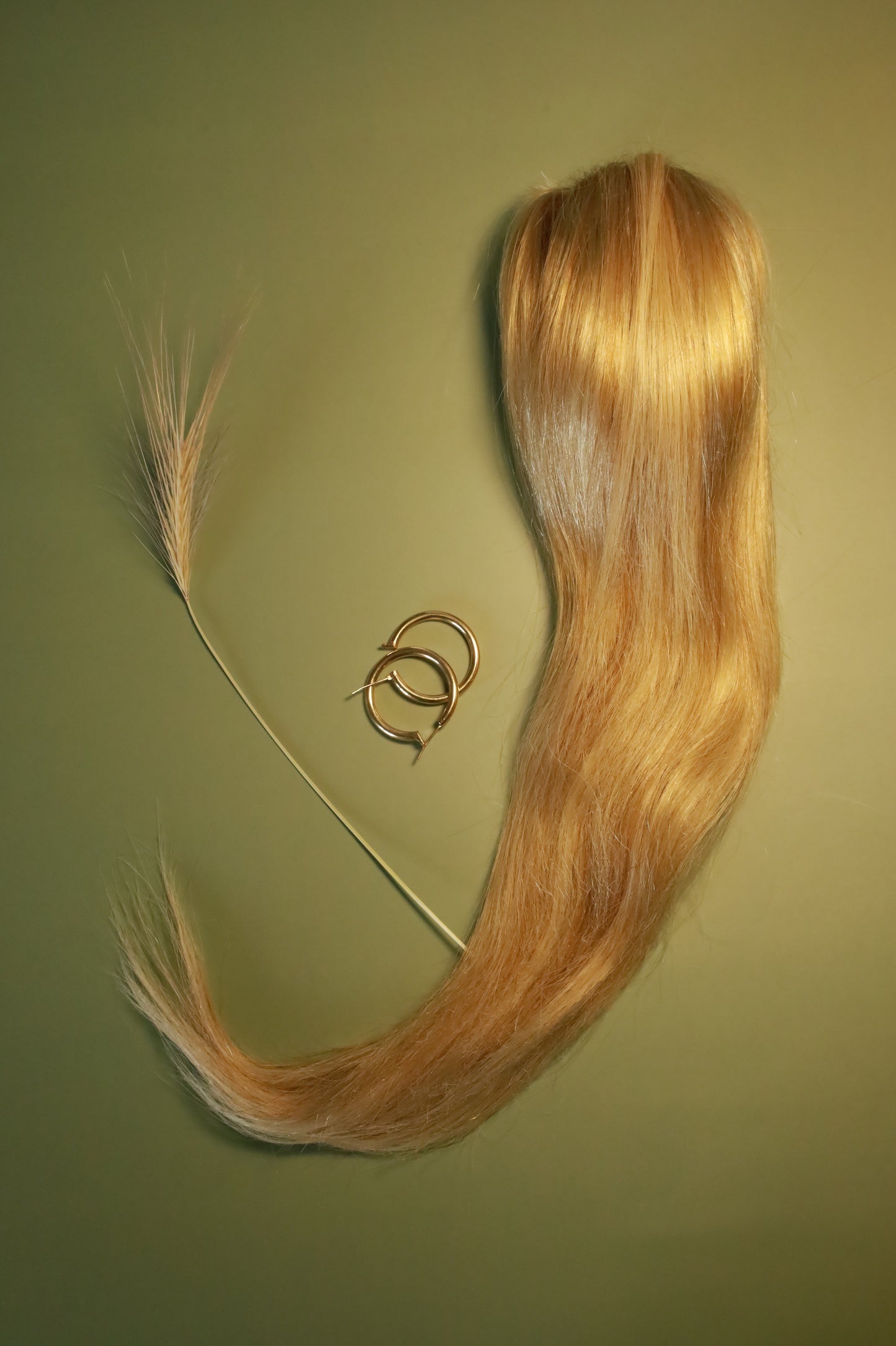 Ponytail blond 30 cm