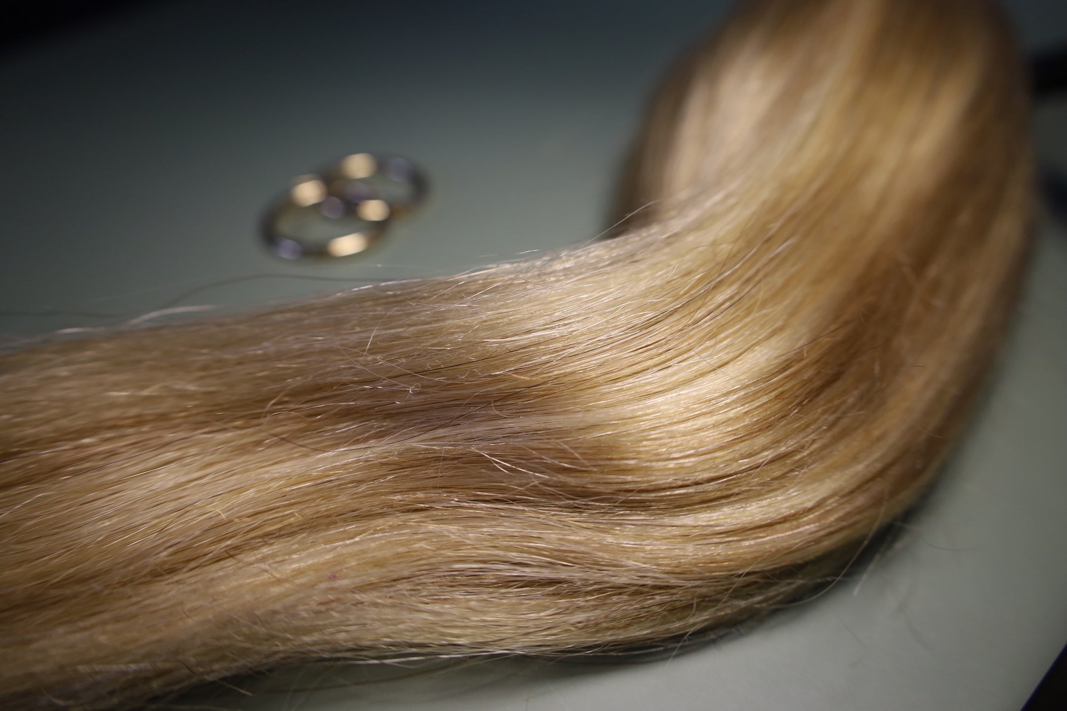 Ponytail blond 30 cm