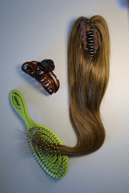 Ponytail marron 30 cm